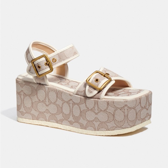 Shoes - COACH Naomi Platform Sandals